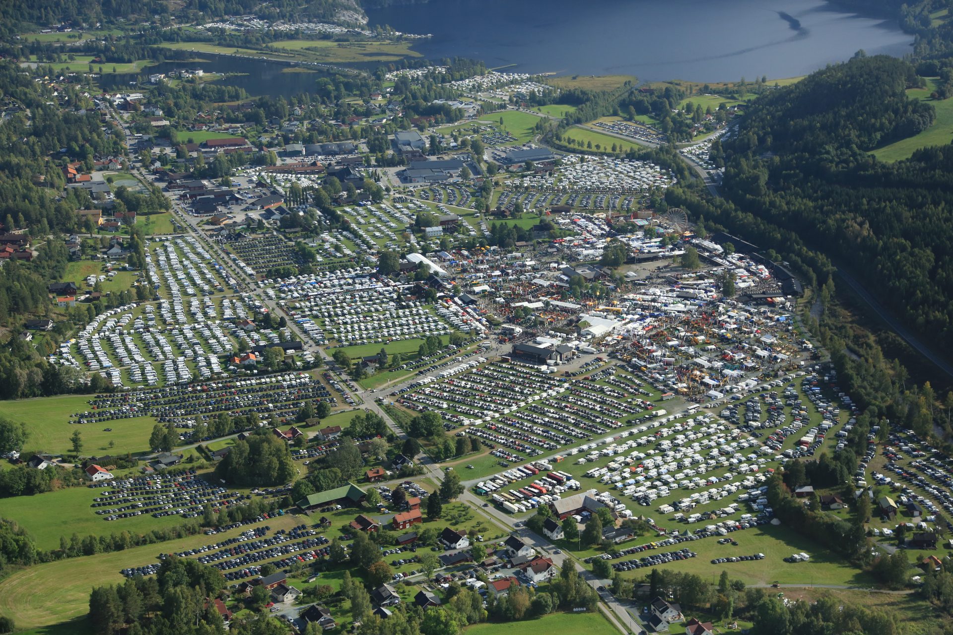 Dyrskuplassen i Seljord - oversiktsbilde