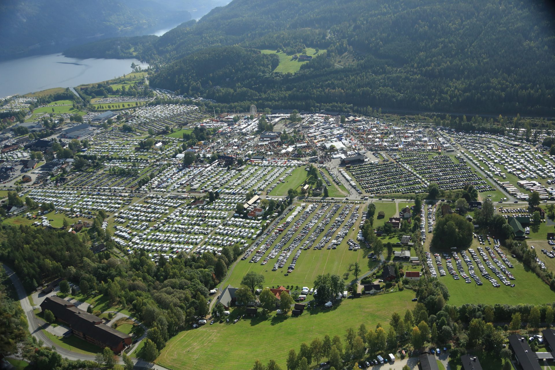 Dyrskuplassen i Seljord - oversiktsbilde