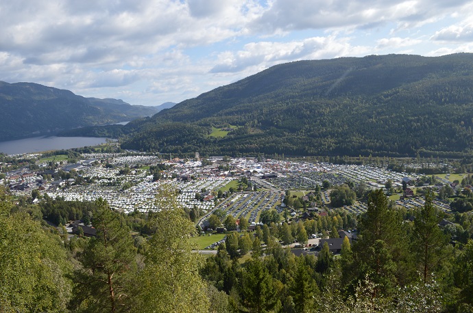 Dyrskuplassen i Seljord - oversiktsbilde