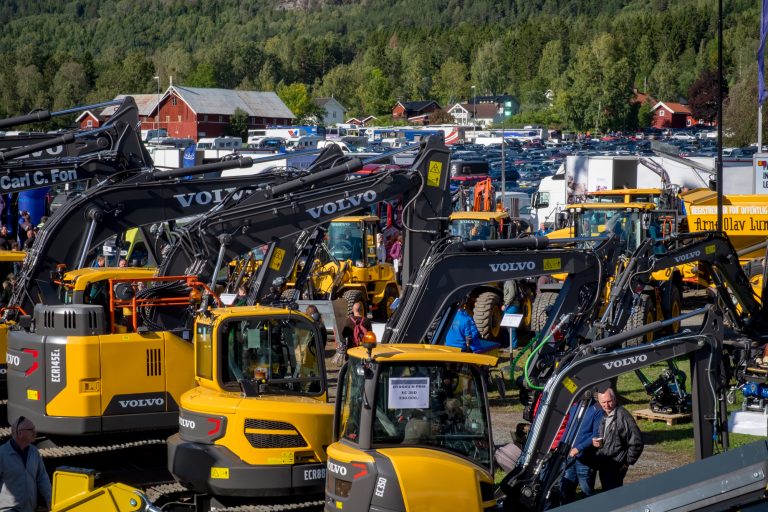 Dyrsku'n er ein stor og synleg arena for anleggsbransjen